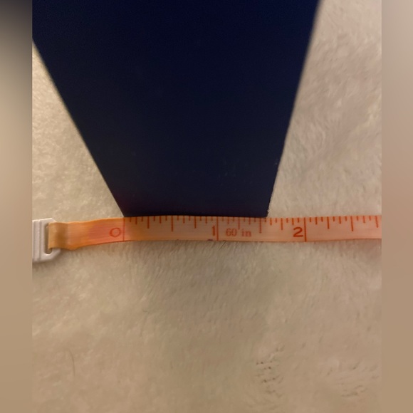 Navy blue serving tray. 18.5 x 13.5 x 1.5 cm. - Picture 3 of 6